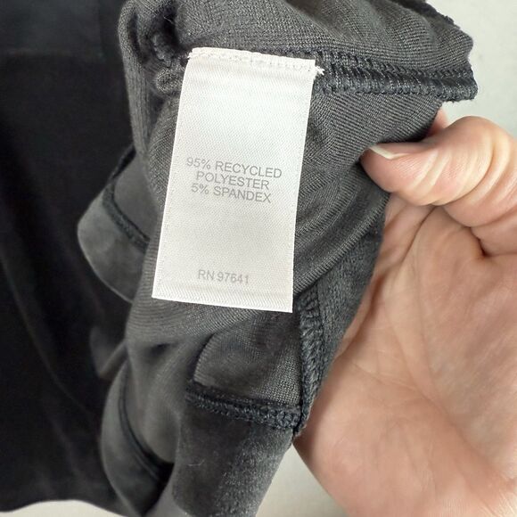 Pure J. Jill Velvet Tunic Top Black V-Neck Long Sleeve Goth Vamp  Witchy 4X NWT - Picture 3 of 6